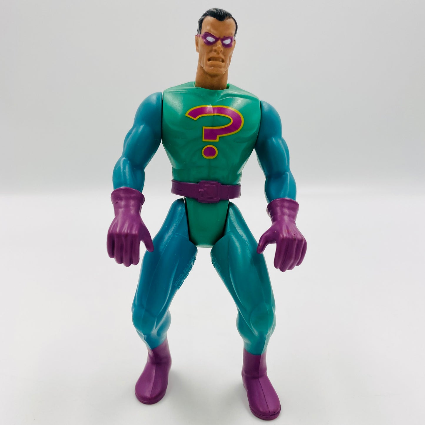 Legends of Batman Riddler loose 5" action figure (1995) Kenner