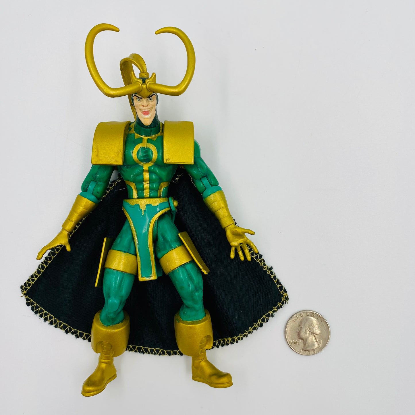 Avengers Loki loose 7" action figure (1997) Toy Biz