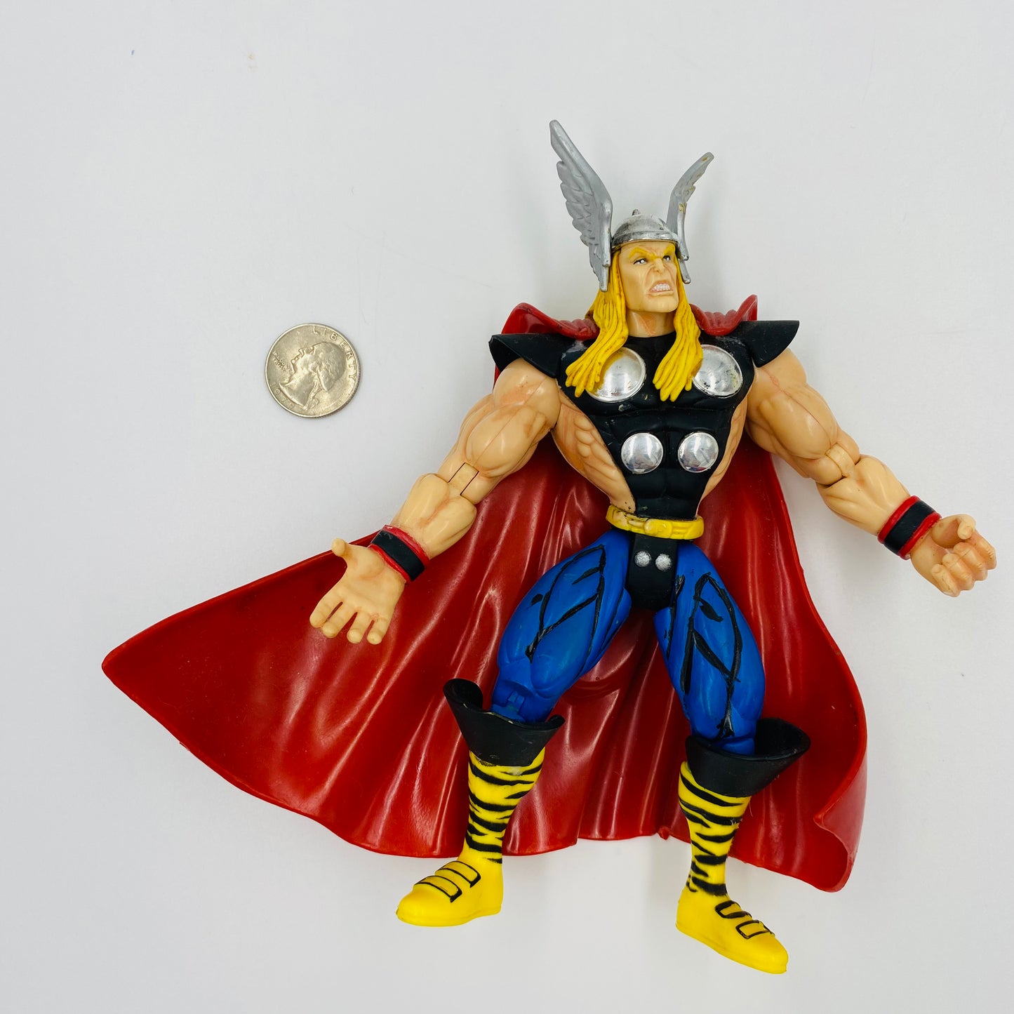 Avengers Thor loose 7" action figure (1997) Toy Biz