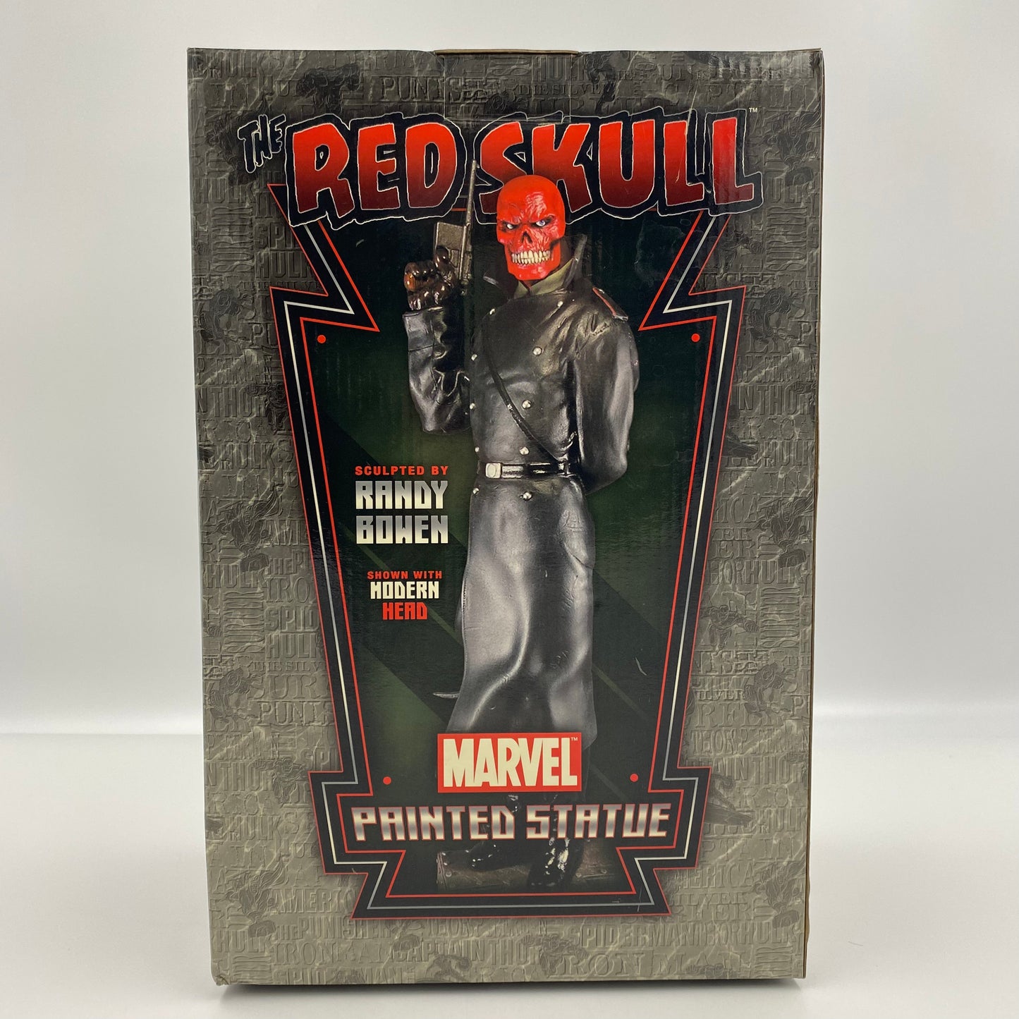 Red Skull statue (2006) Bowen Designs