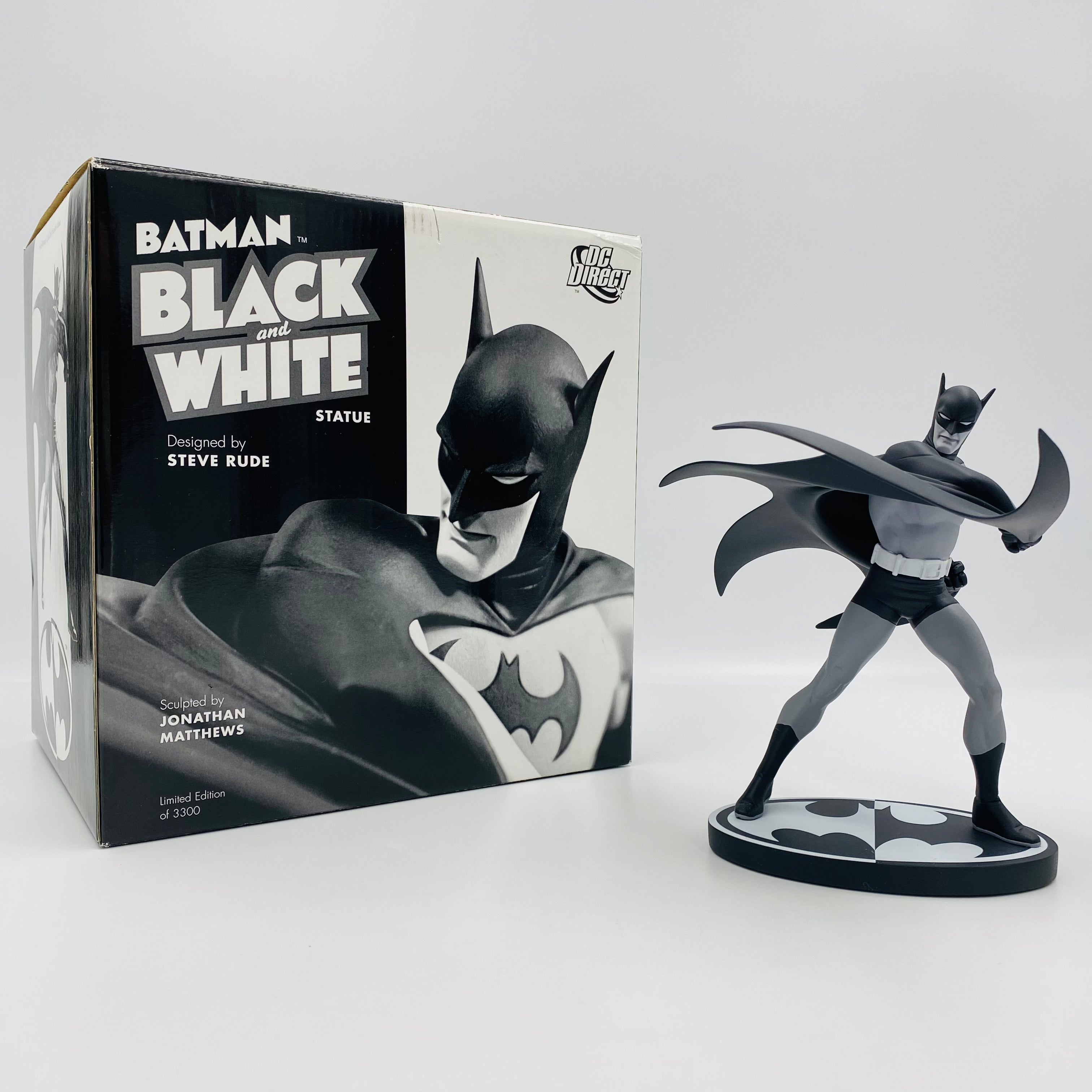 Batman Black & White Steve Rude statue (2006) DC Direct – Mom and Pop ...