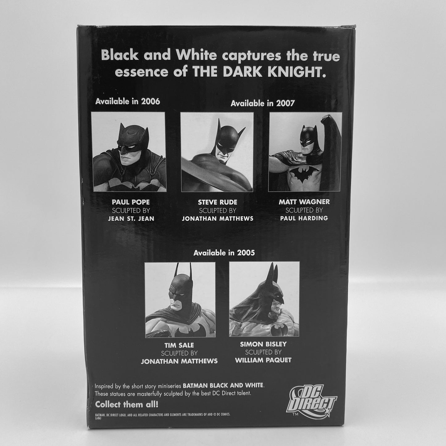 Batman Black & White Kelly Jones 1st edition statue (2006) DC Direct