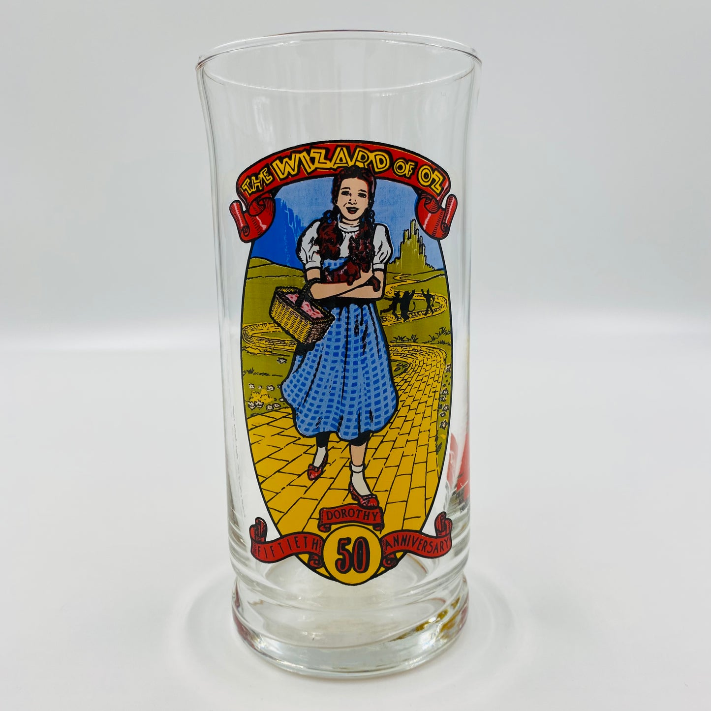 Wizard of Oz Coca-Cola drinking glasses set of 6 includes Dorothy, Scarecrow, Tin Man, Cowardly Lion, Glinda & The Wicked Witch (1989)