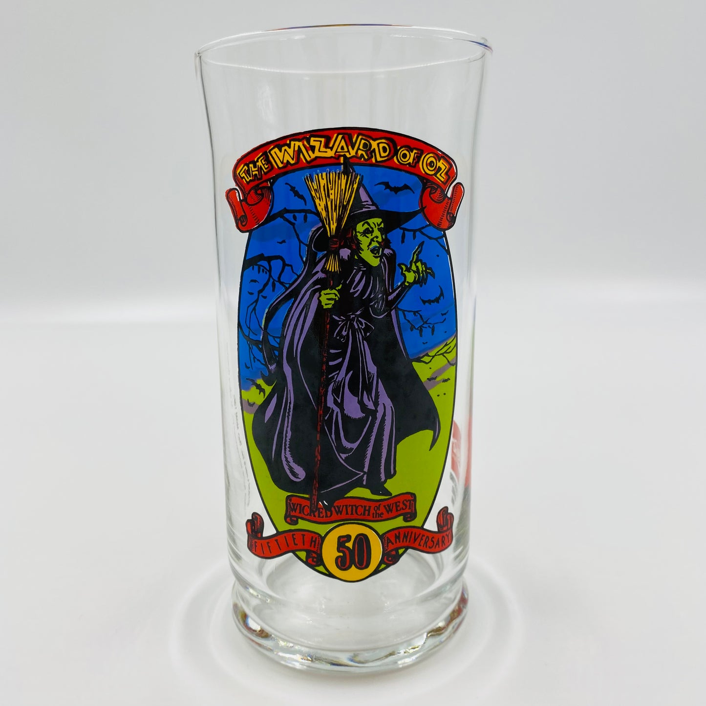 Wizard of Oz Coca-Cola drinking glasses set of 6 includes Dorothy, Scarecrow, Tin Man, Cowardly Lion, Glinda & The Wicked Witch (1989)