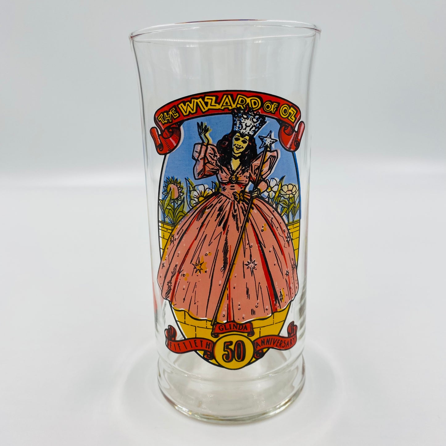 Wizard of Oz Coca-Cola drinking glasses set of 6 includes Dorothy, Scarecrow, Tin Man, Cowardly Lion, Glinda & The Wicked Witch (1989)