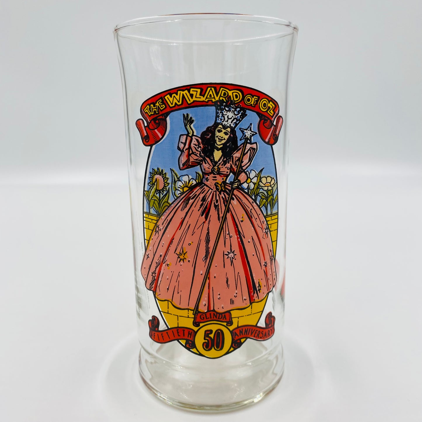 Wizard of Oz Coca-Cola drinking glasses set of 6 includes Dorothy, Scarecrow, Tin Man, Cowardly Lion, Glinda & The Wicked Witch (1989)