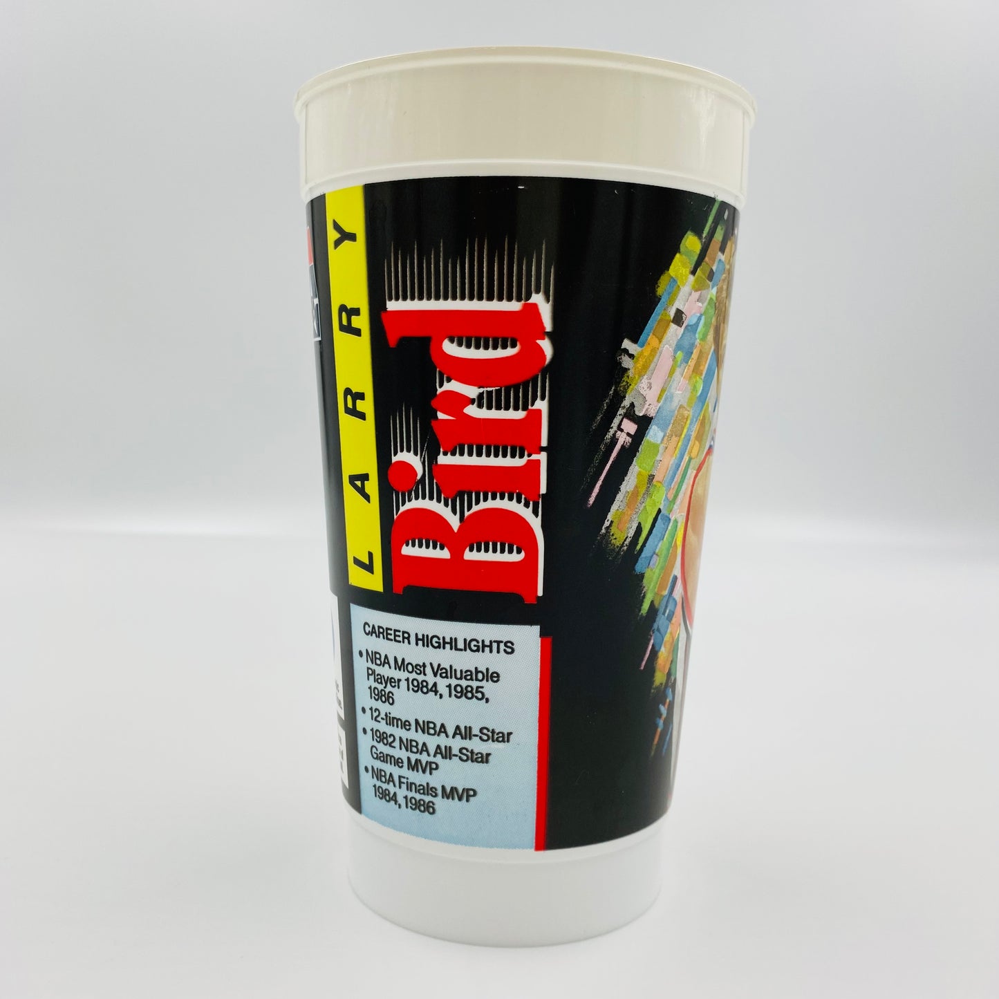 USA Basketball Dream Team Larry Bird 32oz plastic cup (1992) McDonald's