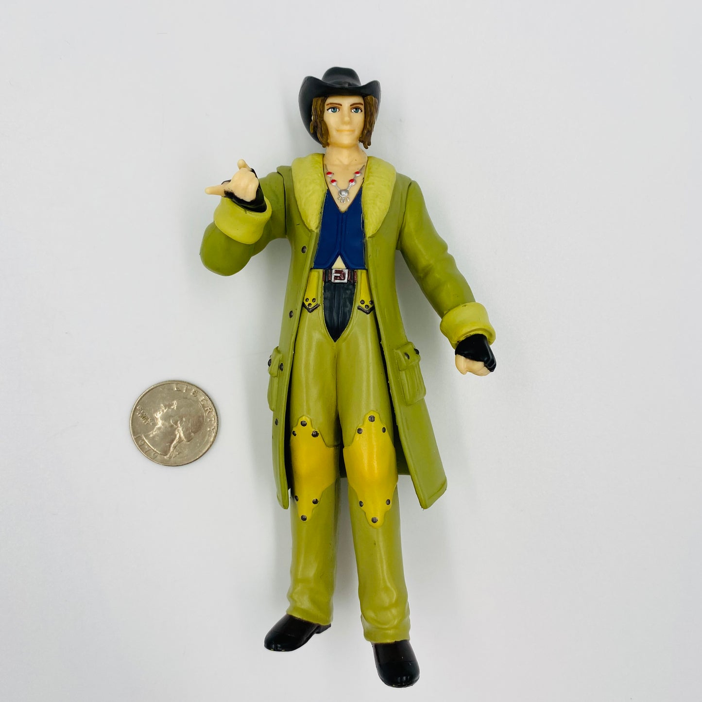 Final Fantasy VIII: Irvine Kinneas loose 6" figure (1999) Bandai