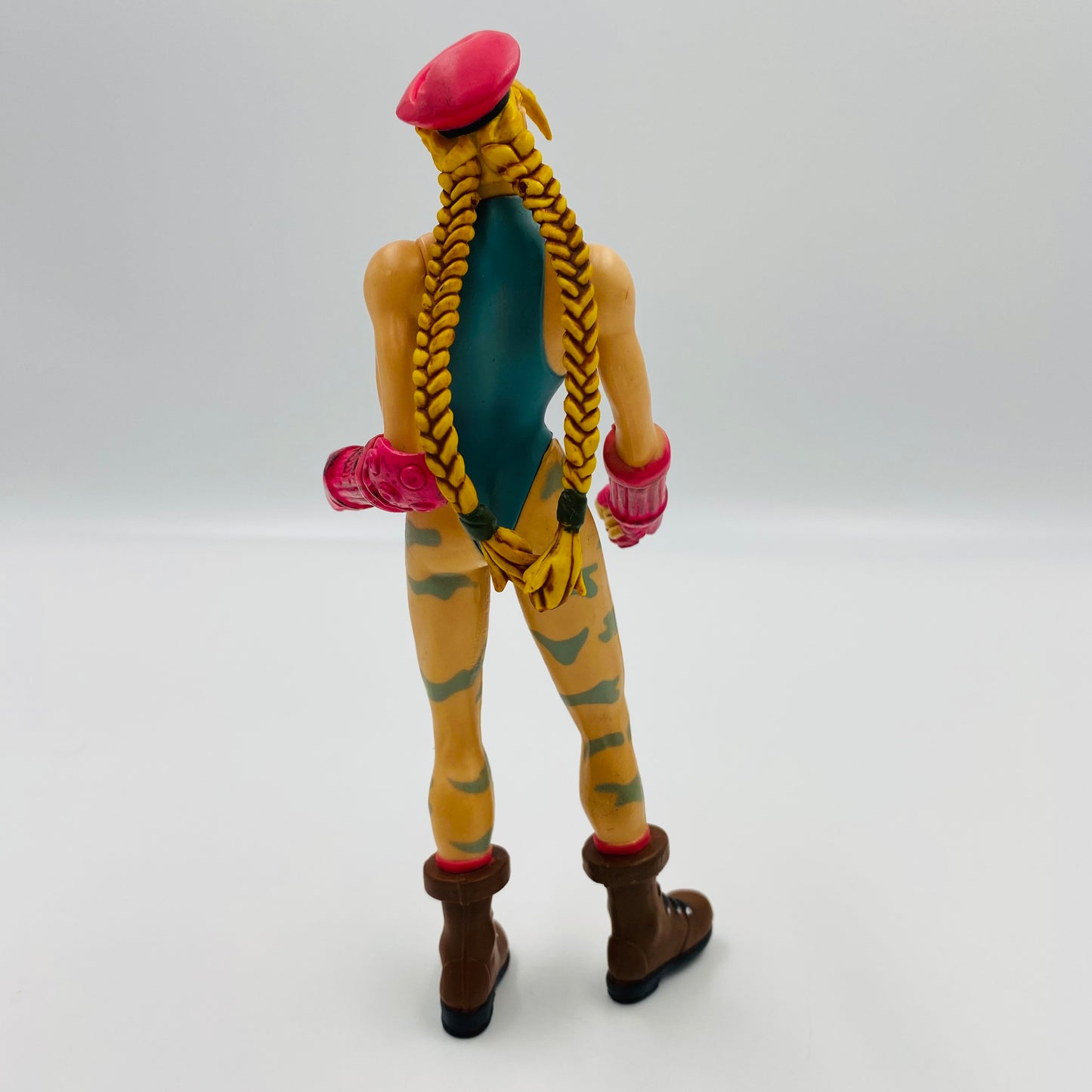 Street Fighter Round One!: Cammy Player Two Turquoise loose 7" action figure (1999) ReSaurus