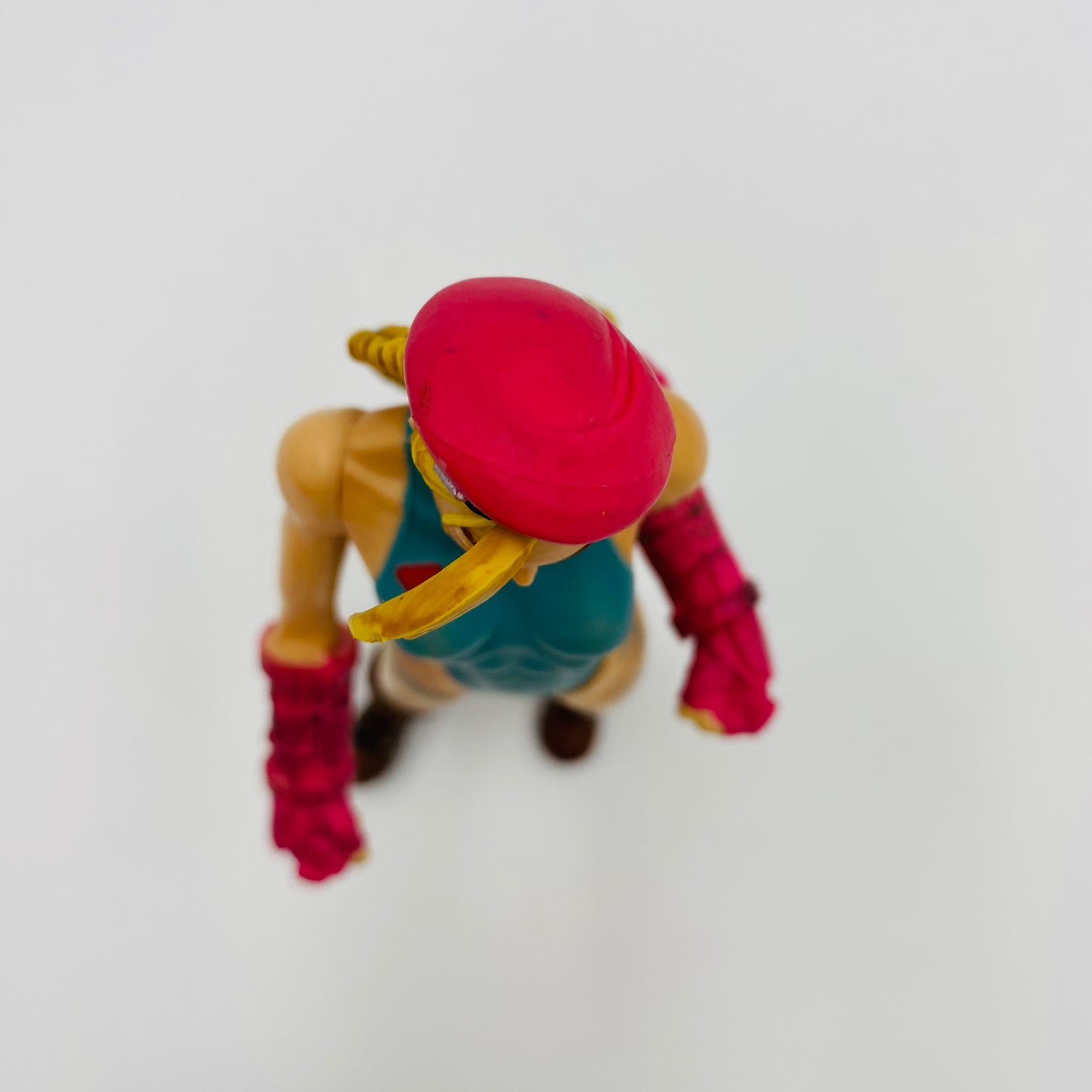 Street Fighter Round One!: Cammy Player Two Turquoise loose 7" action figure (1999) ReSaurus