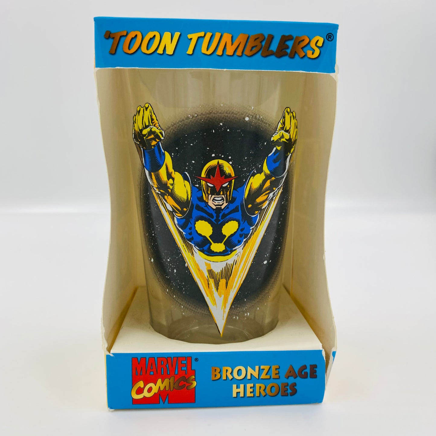 Marvel: The Man Called Nova Bronze Age Heroes pint glass (2013) Toon Tumblers