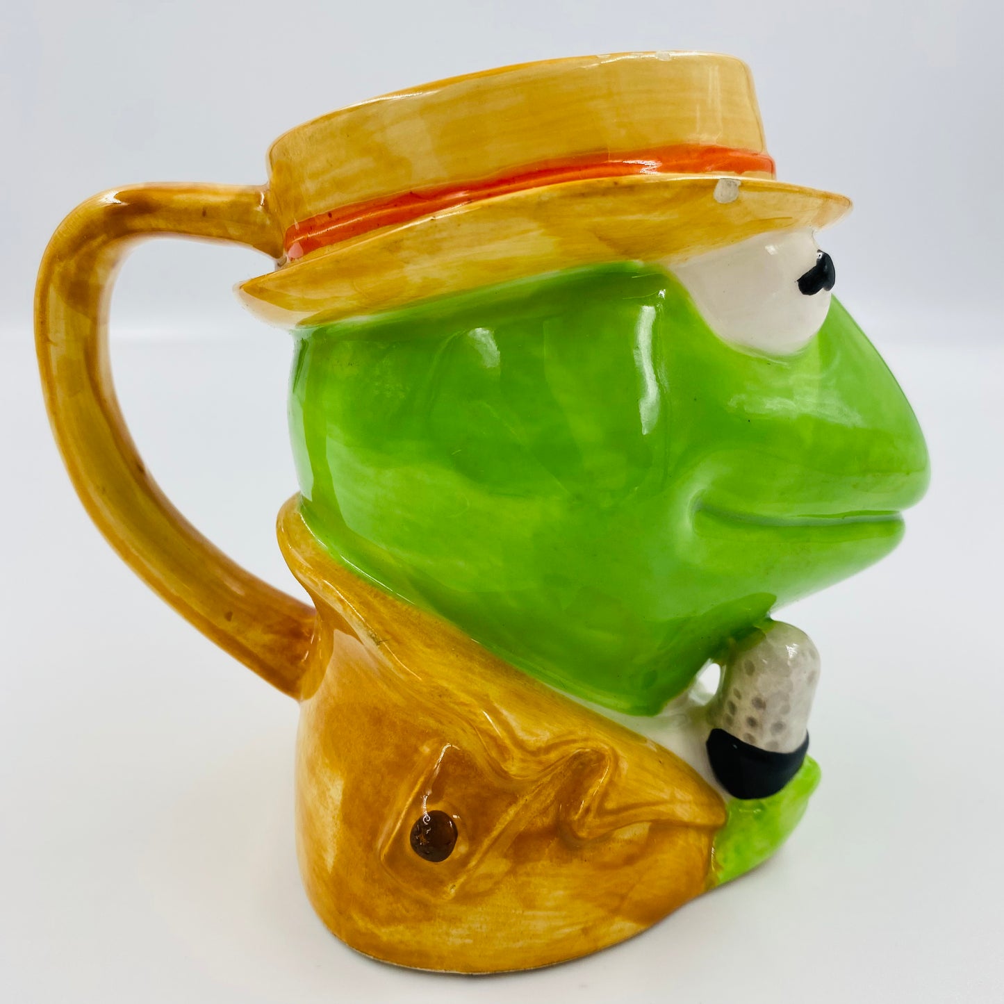 Muppets/Sesame Street Muppet News Reporter Kermit Ceramic Mug