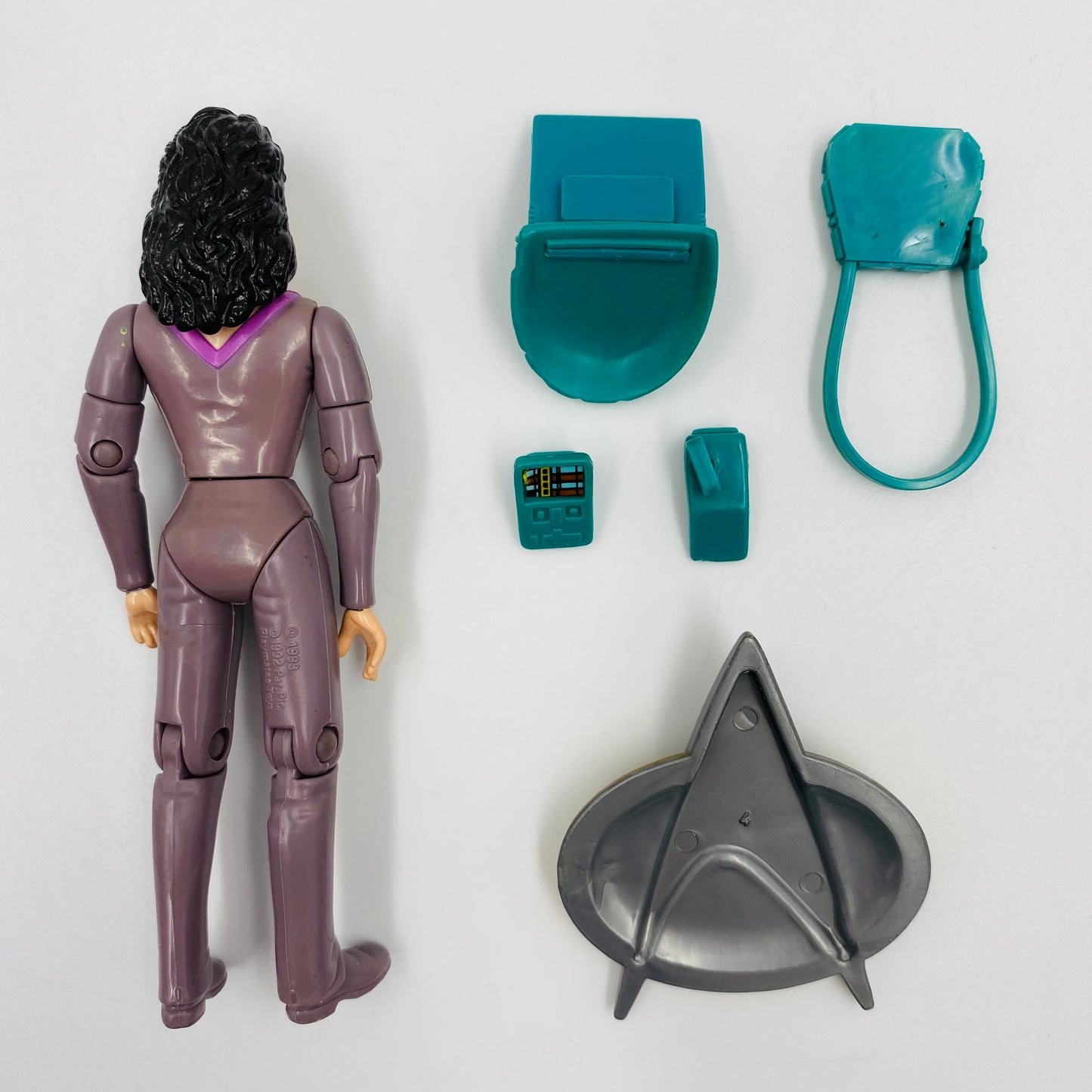 Star Trek The Next Generation Lieutenant Commander Deanna Troi loose 4.5" action figure (1992) Playmates