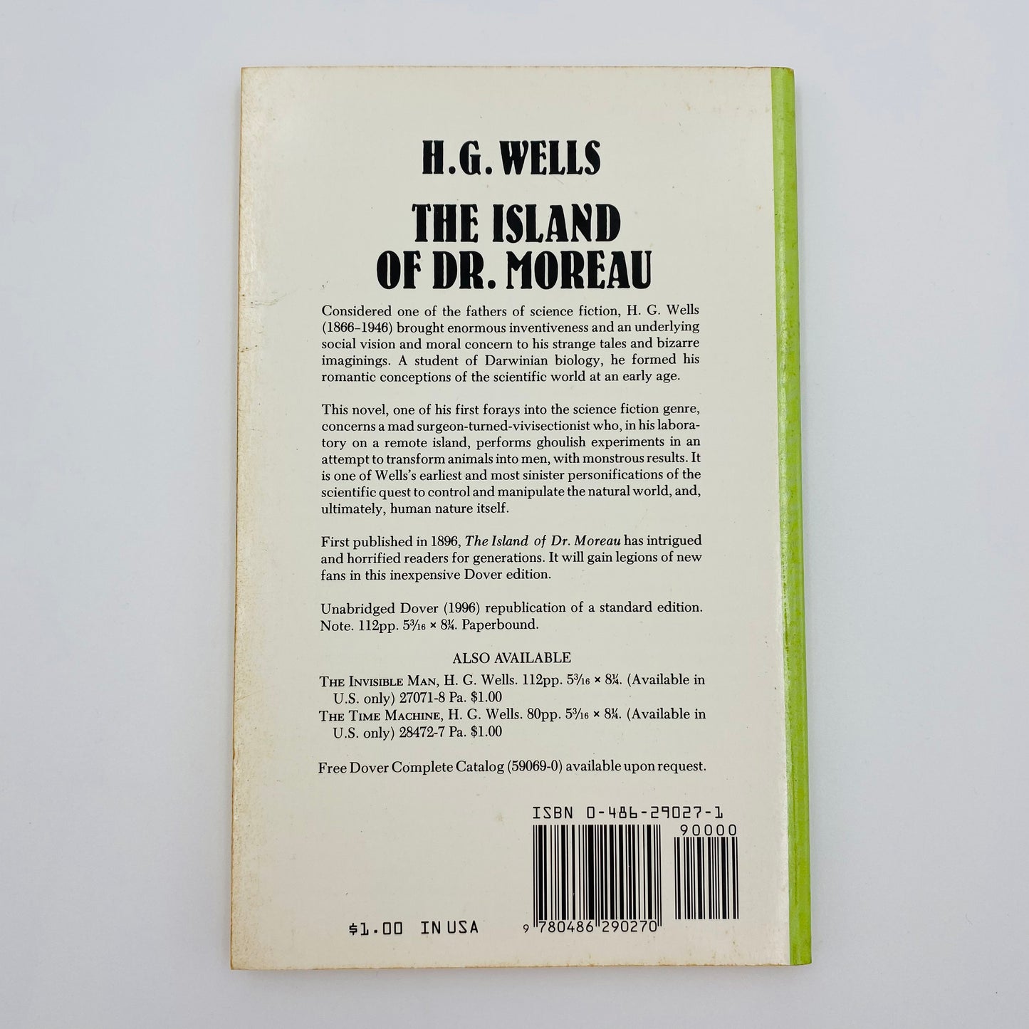 The Island of Dr. Moreau   By: H.G. Wells