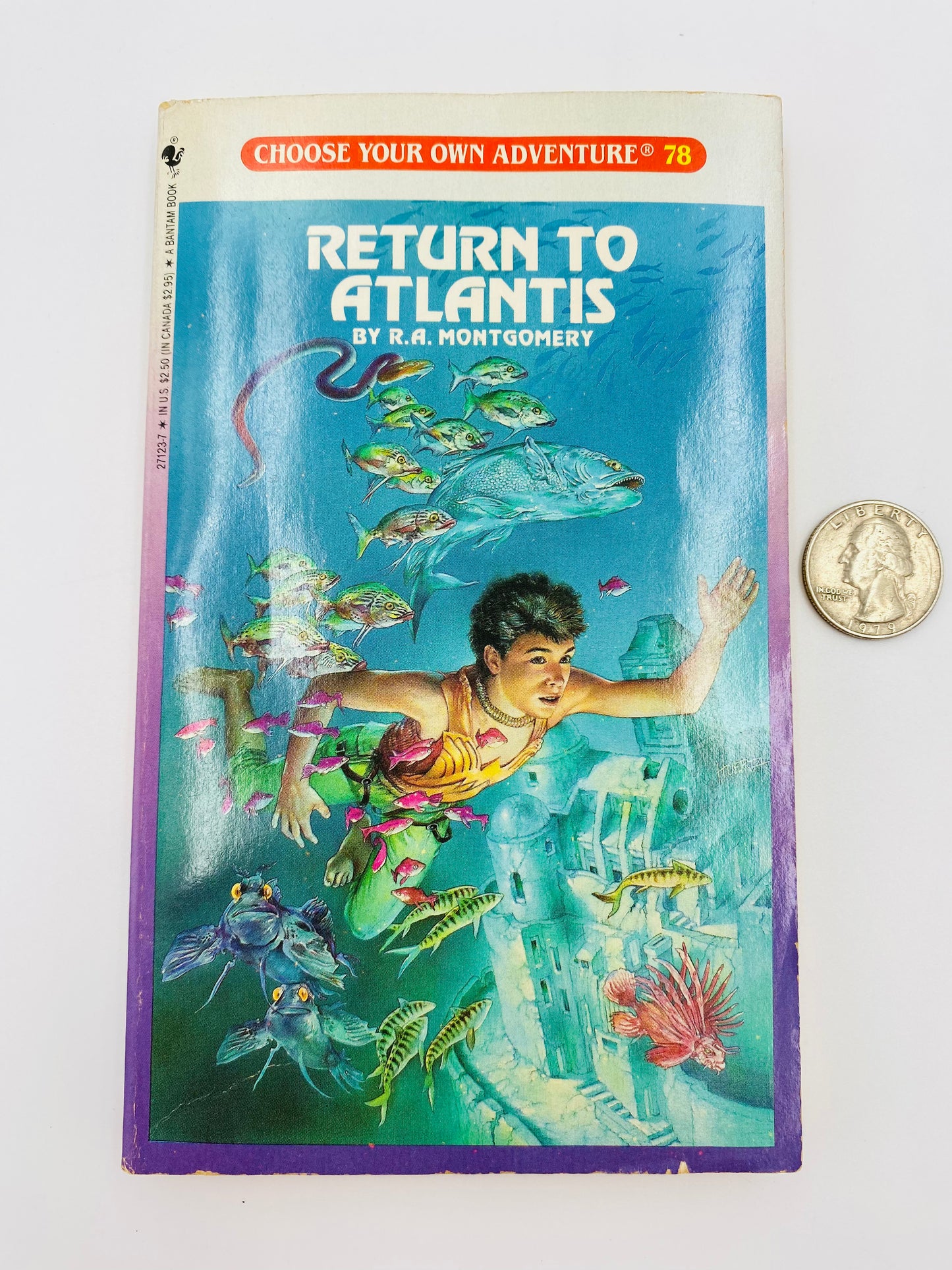 Choose Your Own Adventure book 78: Return to Atlantis