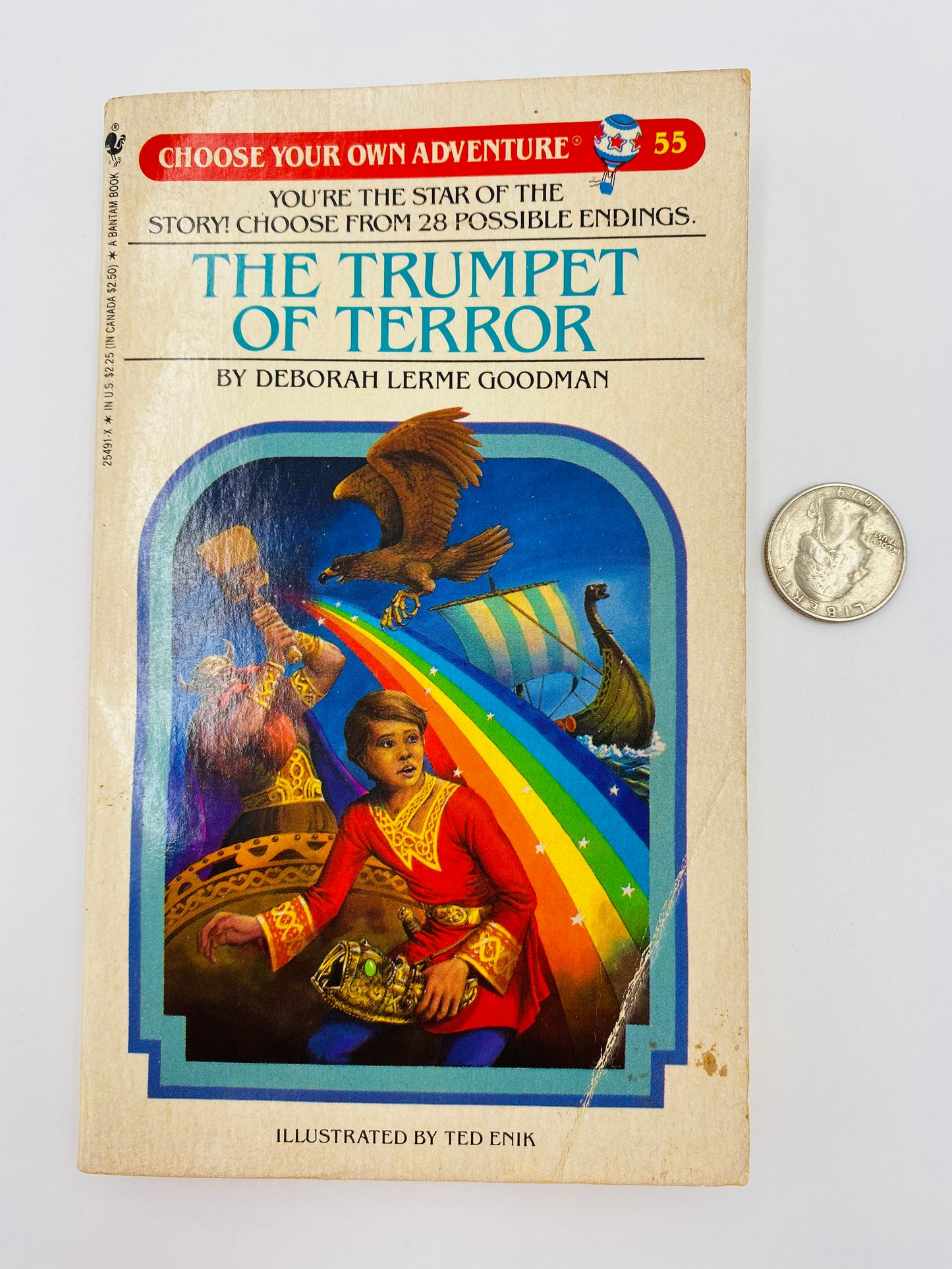 Choose Your Own Adventure book 55: The Trumpet of Terror