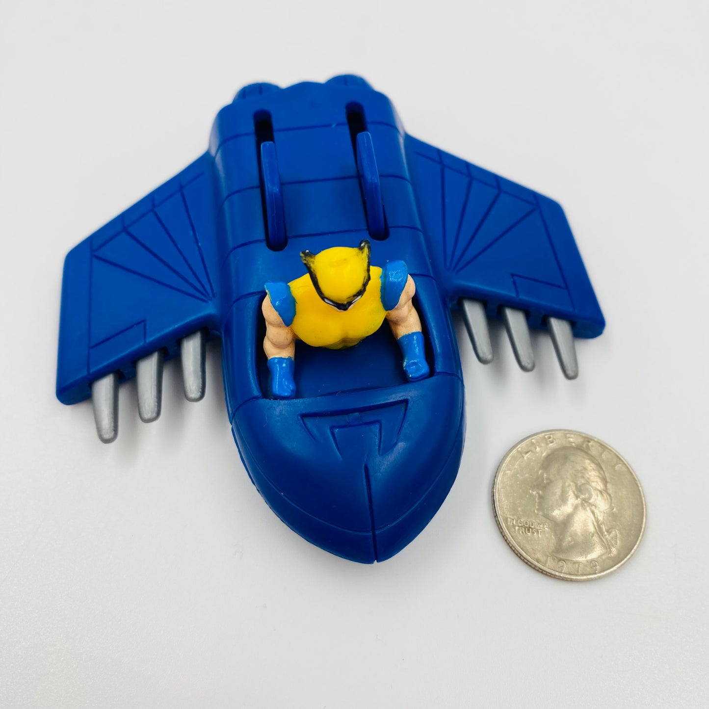 Marvel Super Heroes Wolverine vehicle McDonald's Happy Meal toy (1996) loose