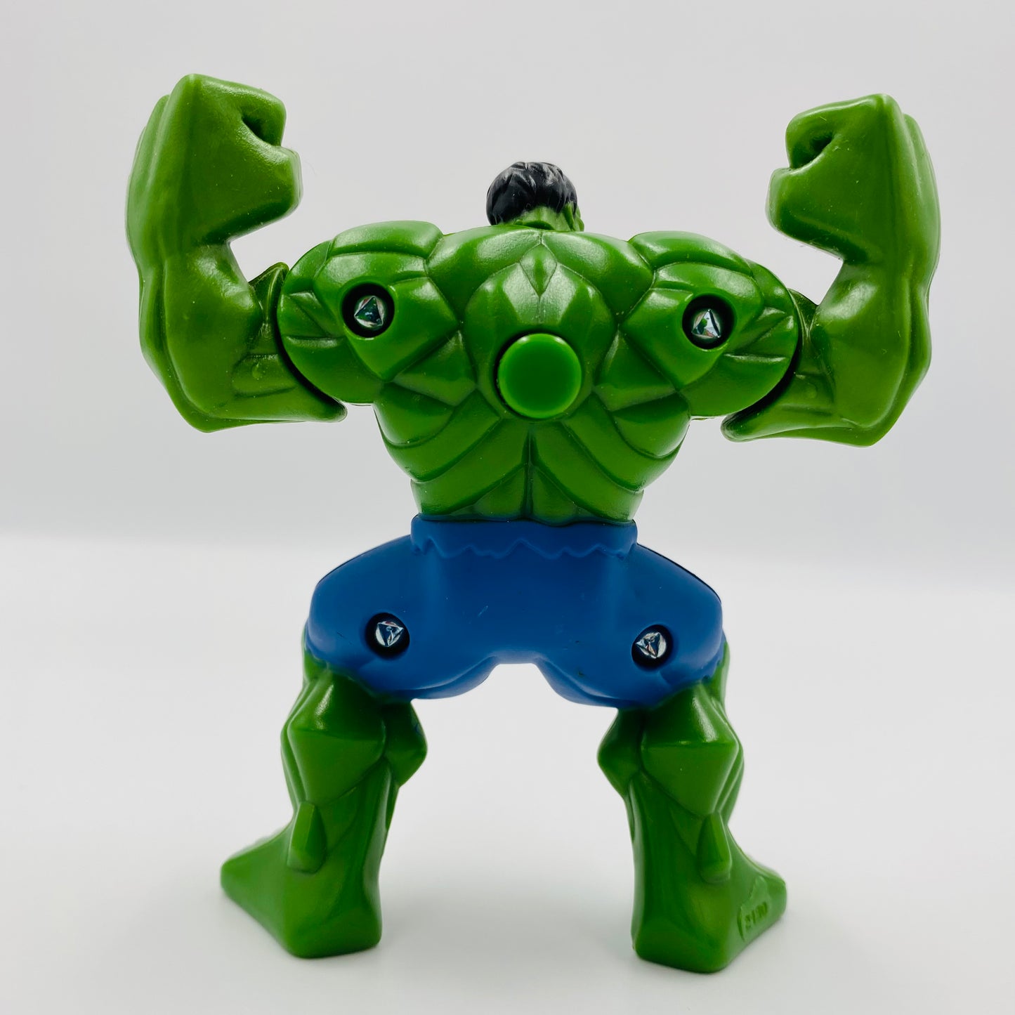 Incredible Hulk Power Flex Hulk figure Burger King Kids' Meals toy (2008) loose