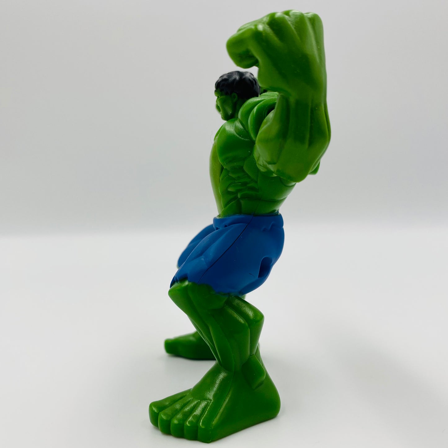 Incredible Hulk Power Flex Hulk figure Burger King Kids' Meals toy (2008) loose