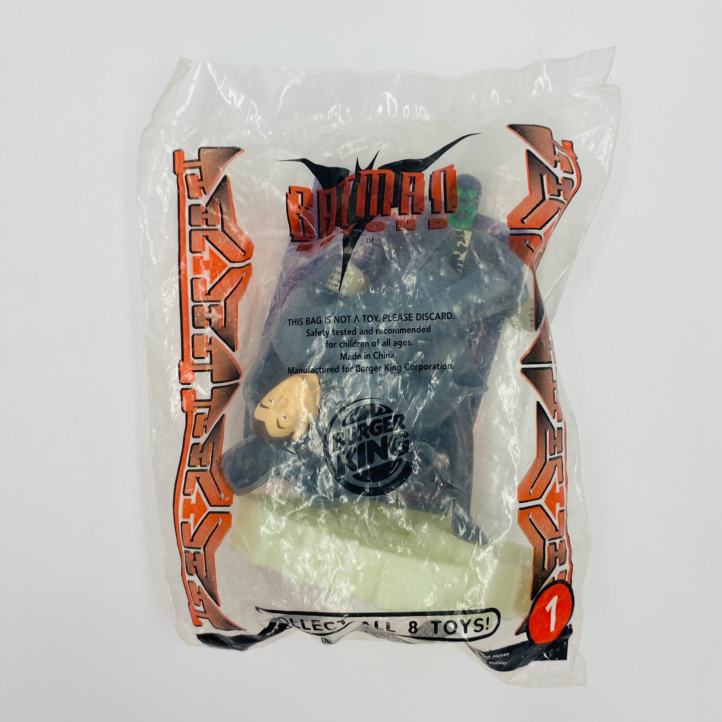 Batman Beyond Enemy Blight on the Glow Burger King Kids' Meals toy (1997) bagged