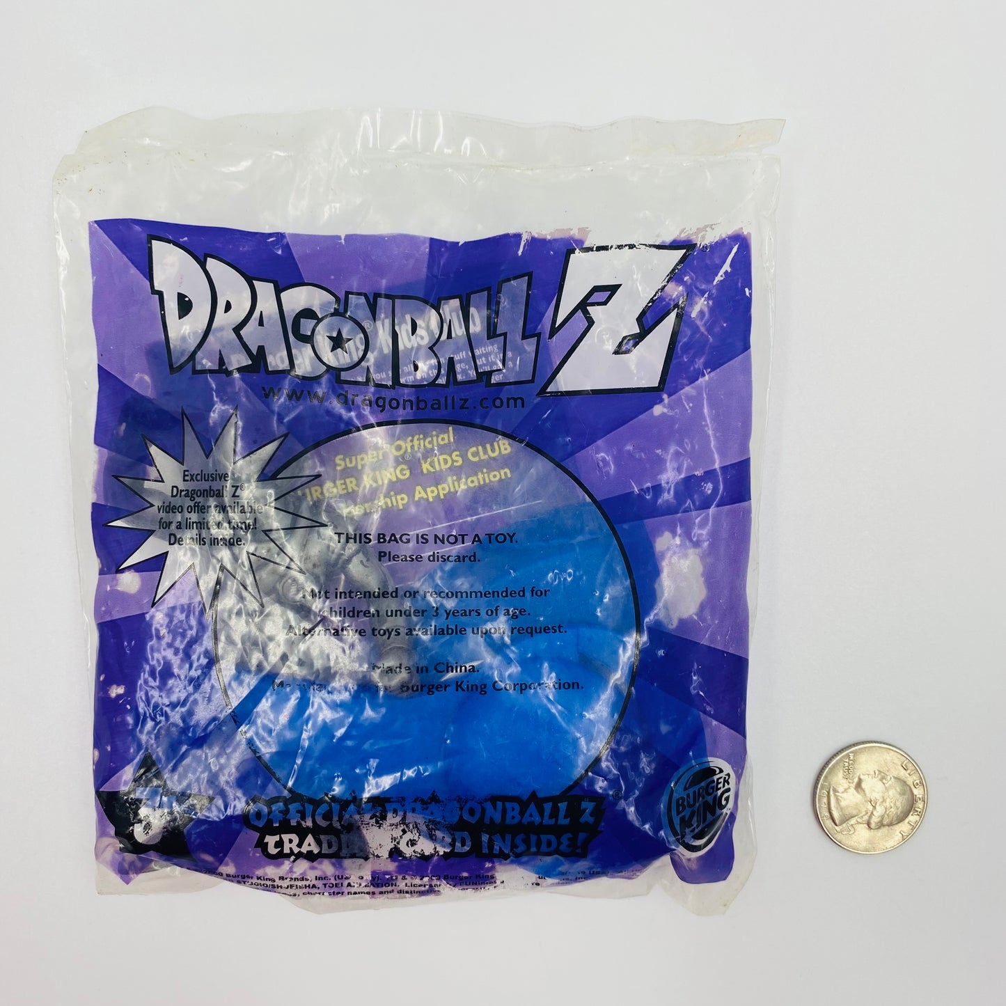 Dragonball Z Krillin Burger King Kids' Meals toy (2000) bagged