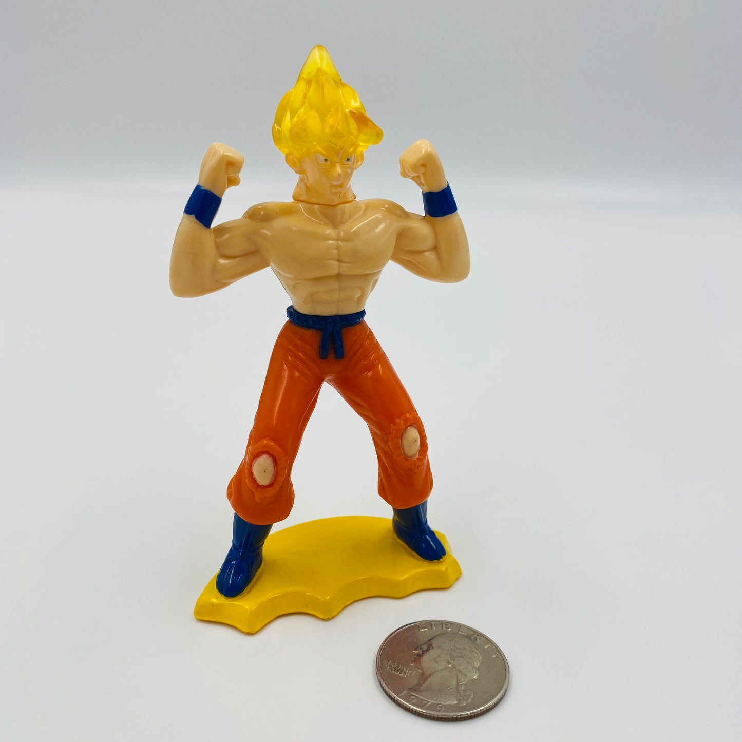 Dragonball Z Super Saiyan Goku Burger King Kids' Meals toy (2002) loose