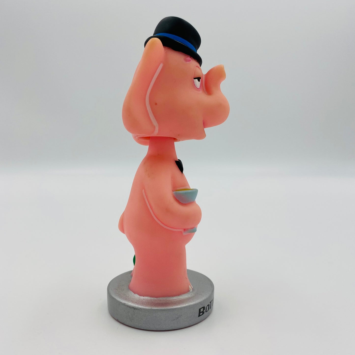 Wacky Wobbler Wacky Wisecracks “Bottoms Up!” Pink Elephant loose mini-bobblehead (2003) Funko