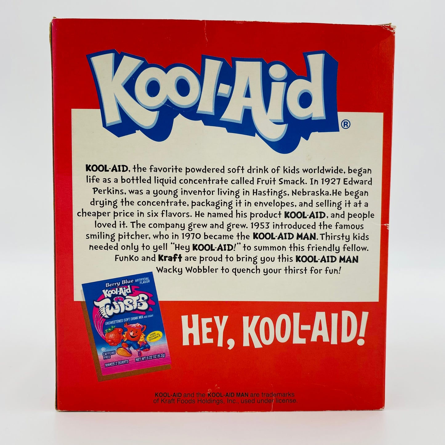 Wacky Wobbler Kool-Aid Man boxed 7" bobblehead (2000’s) Funko