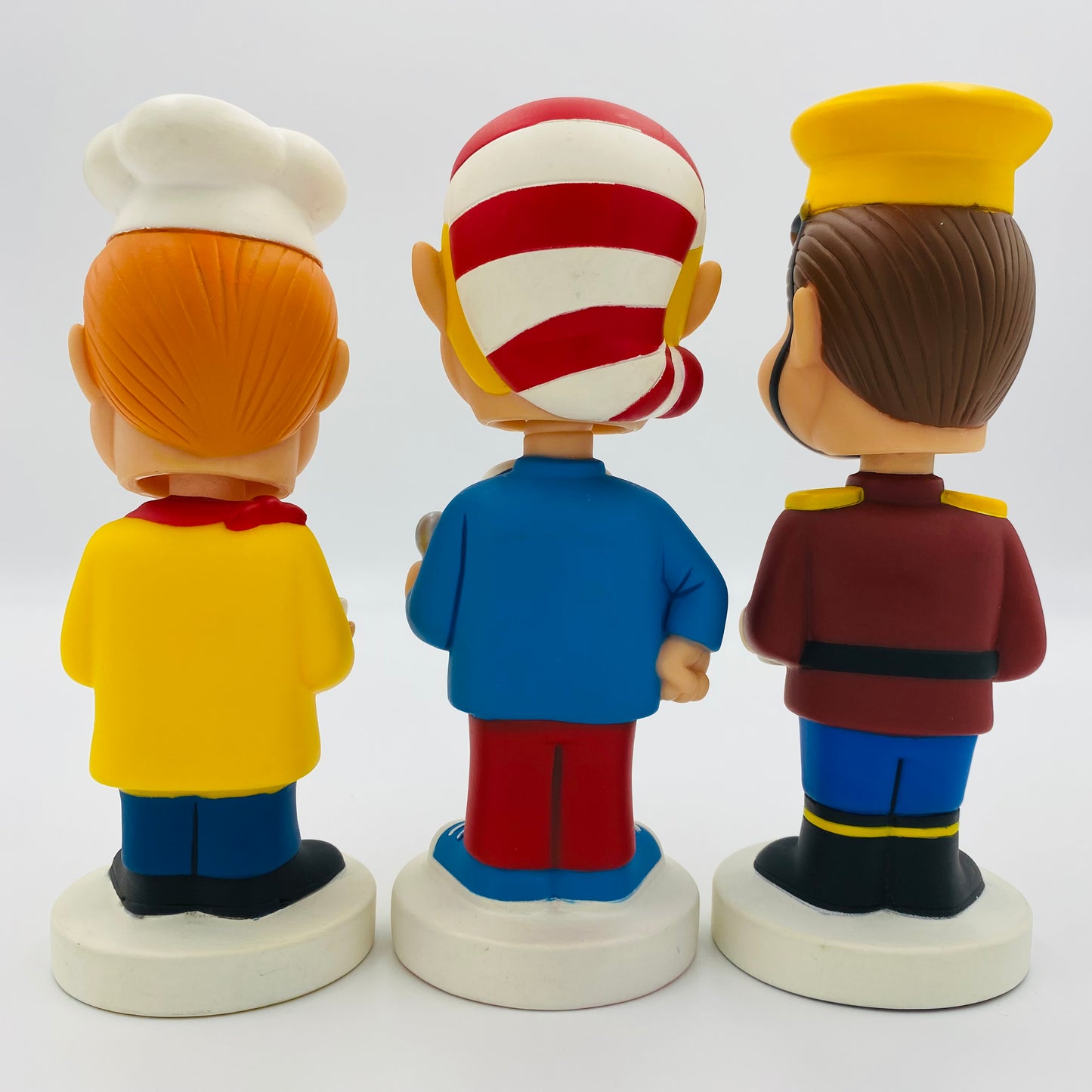 Wacky Wobblers Kellogg’s Rice Krispies Snap Crackle & Pop boxed 7" bobbleheads (2000) Funko