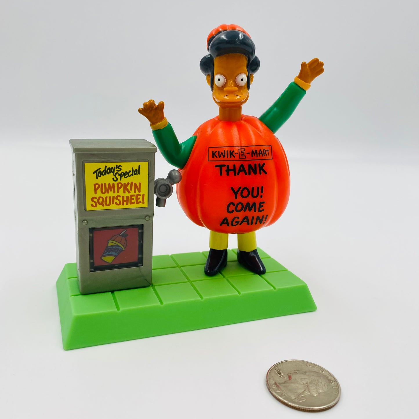 The Simpsons Spooky Light-Ups Apu Burger King Kids' Meals toy (2001) loose