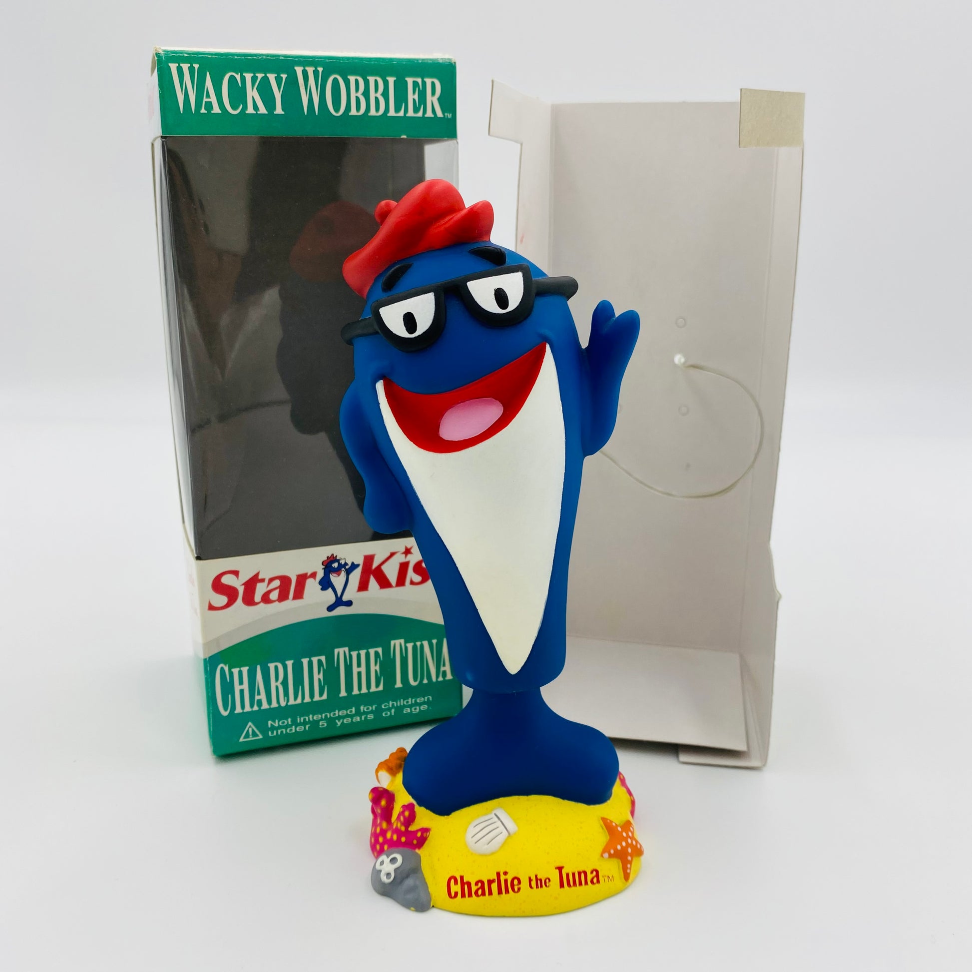 Wacky Wobbler Starkist Charlie Tuna boxed 7 Wacky Wobbler Starkist Charlie Tuna boxed 7