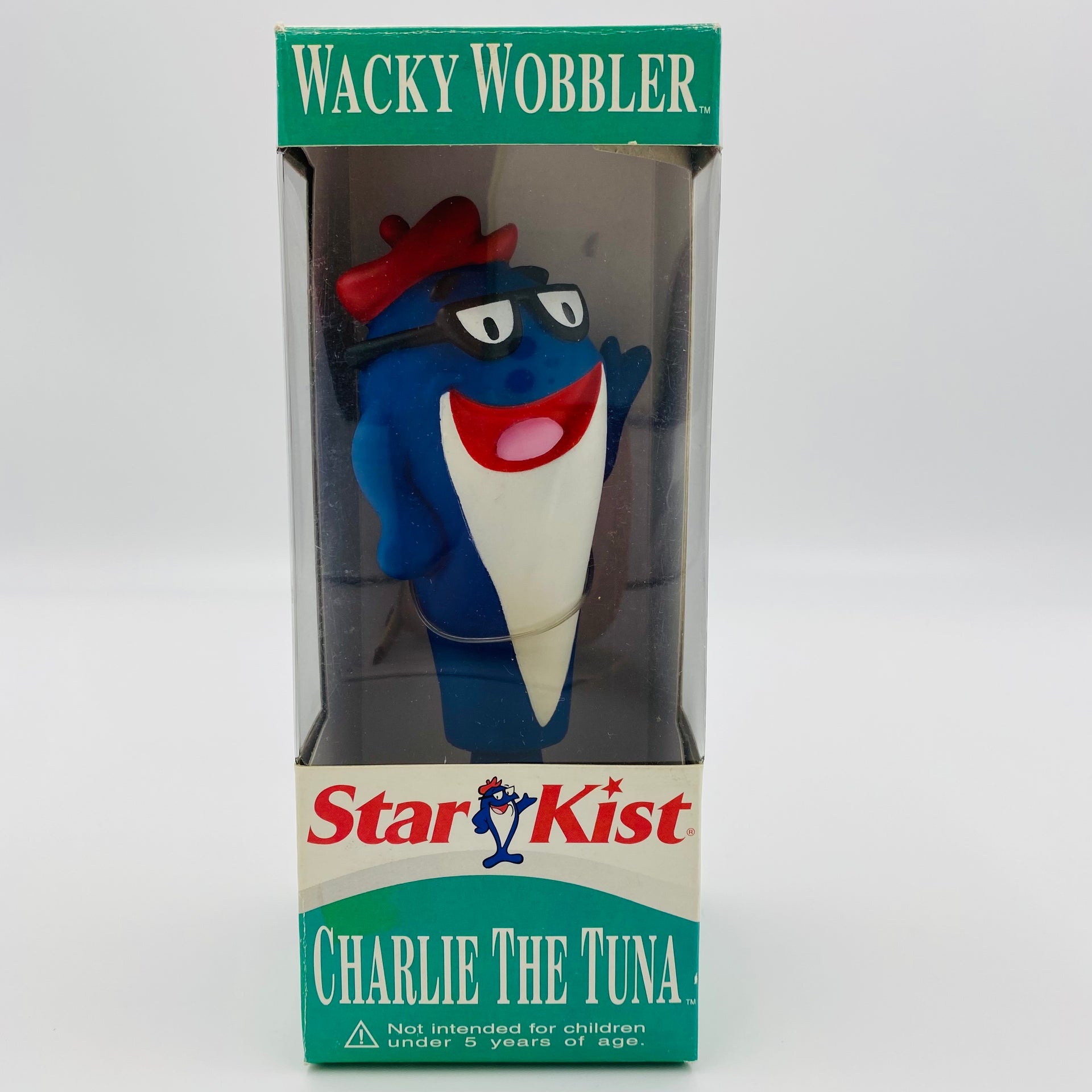 Wacky Wobbler Starkist Charlie Tuna boxed 7