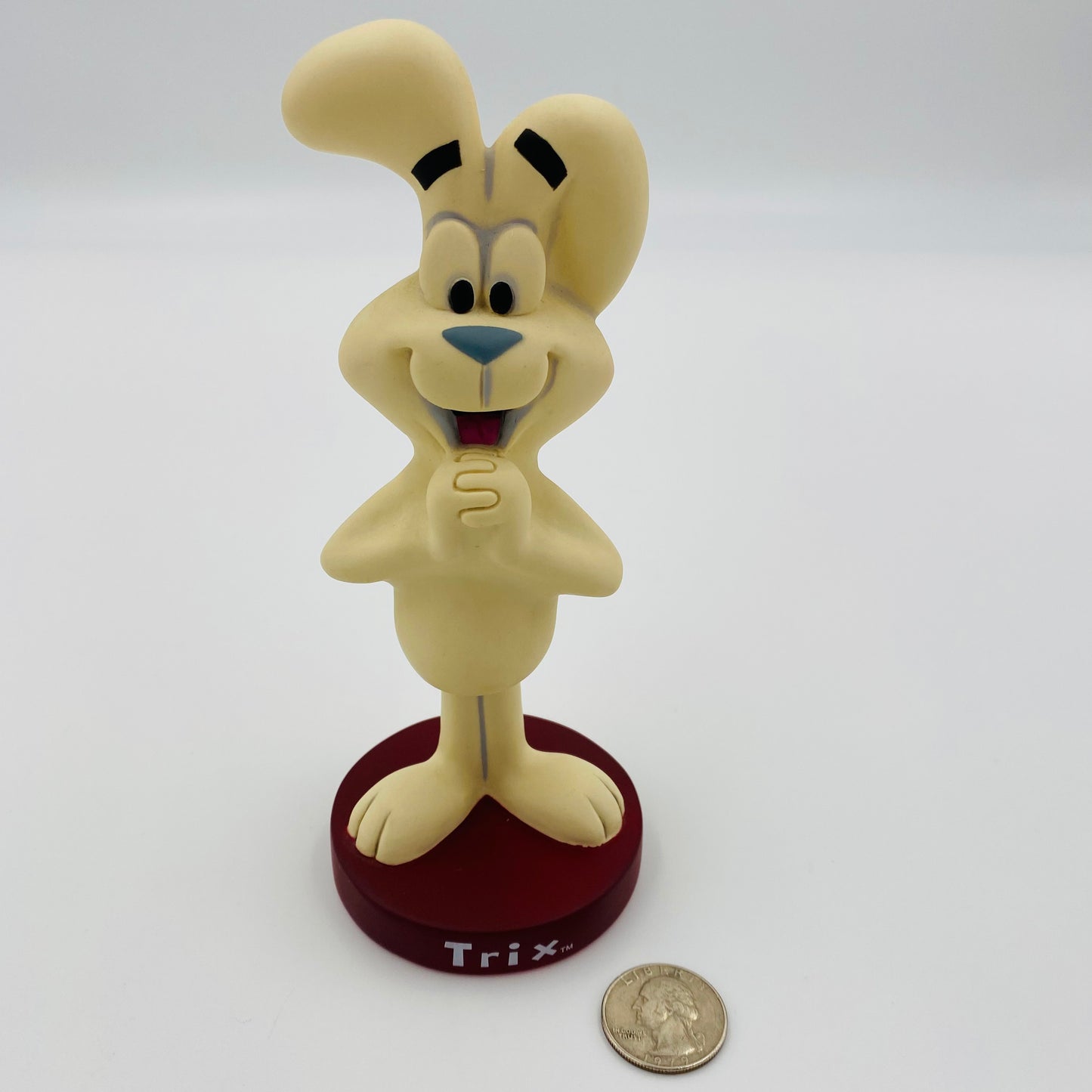 Wacky Wobbler General Mills Trix Rabbit  boxed 7" bobblehead  (2002) Funko