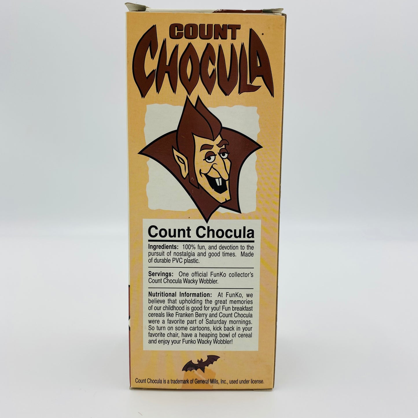 Wacky Wobbler General Mills Count Chocula boxed 7" bobblehead  (2000) Funko