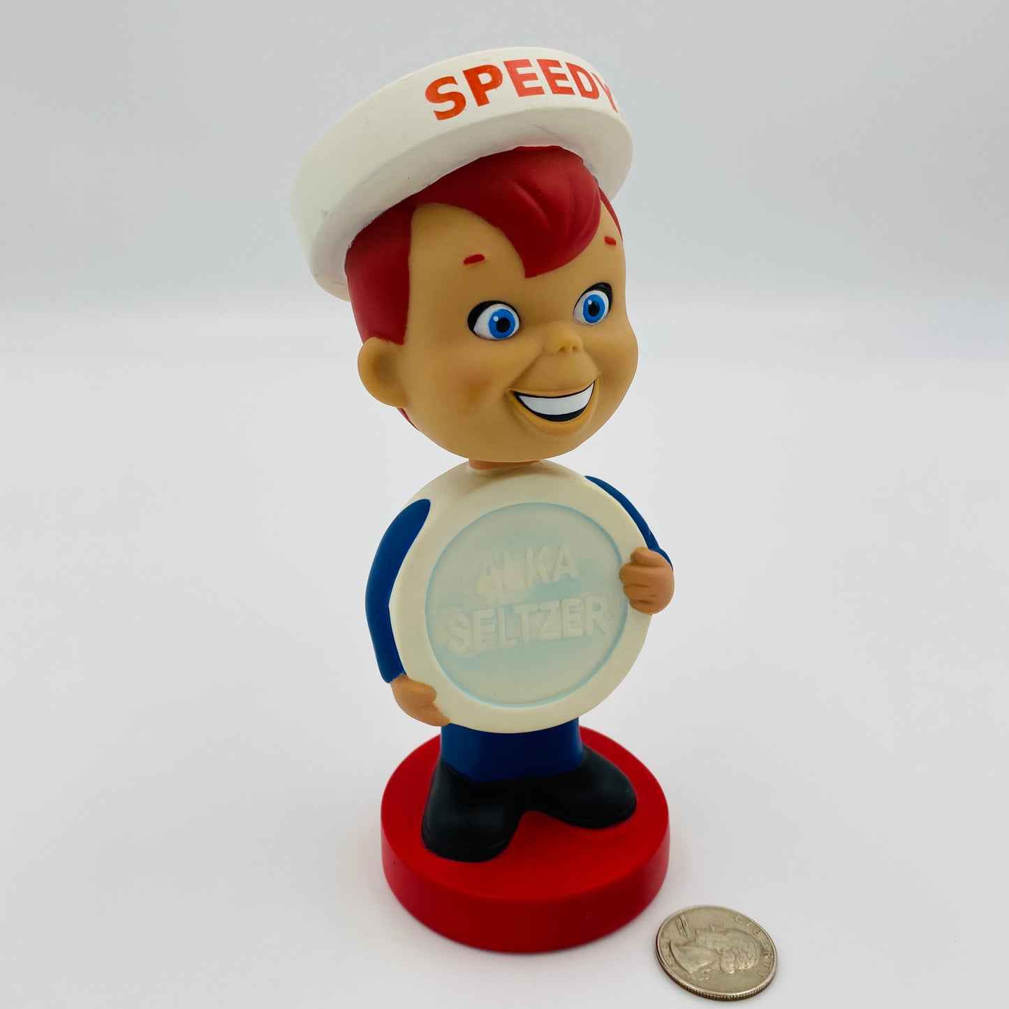 Wacky Wobbler Alka-Seltzer Speedy boxed 7" bobblehead (2003) Funko