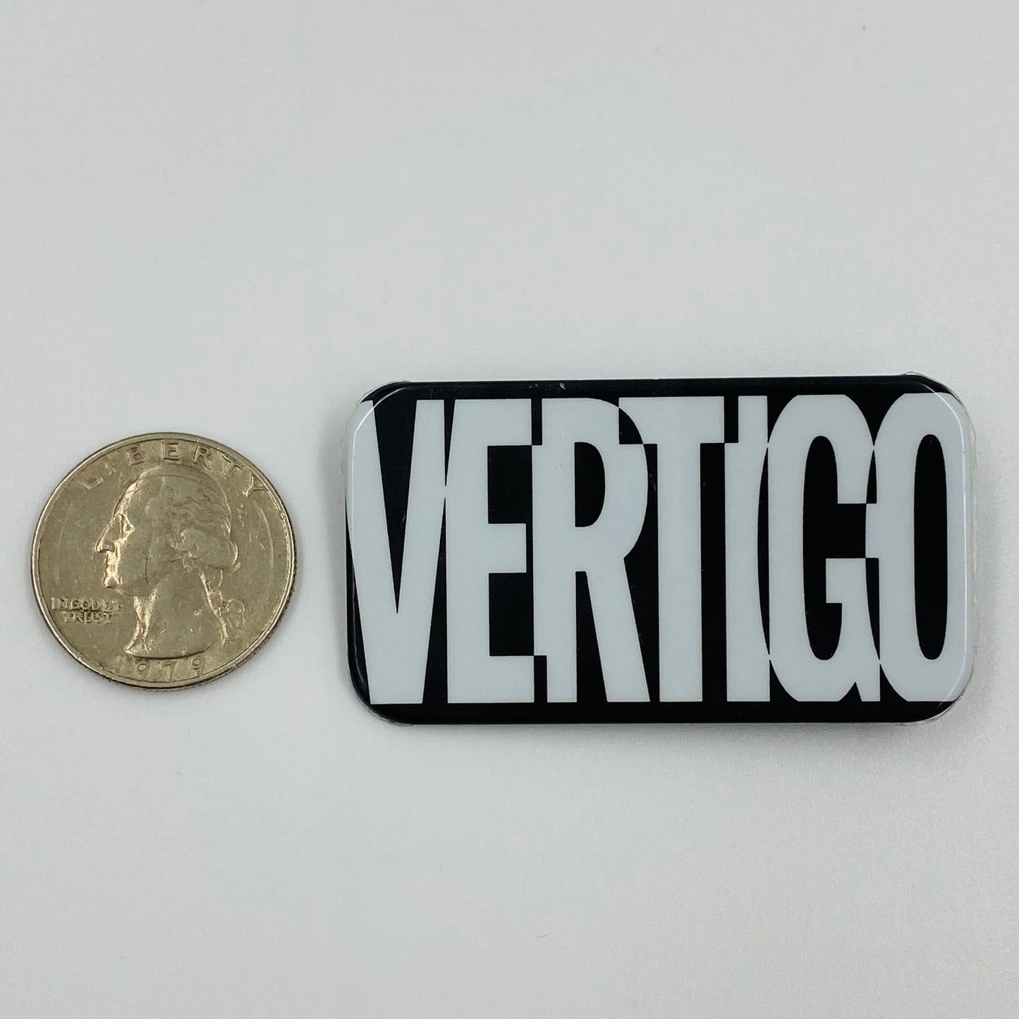 Vertigo Comics promo pinback button (1996)