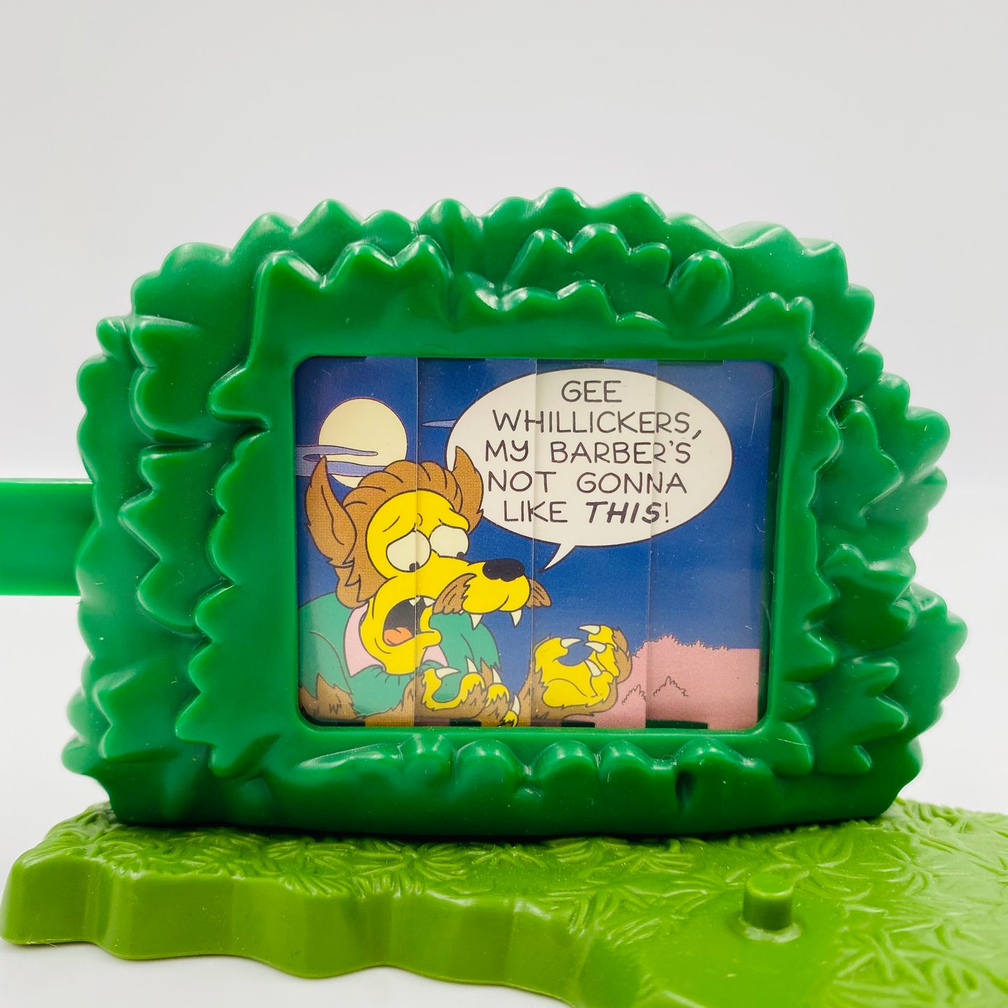 The Simpsons Creepy Classics Ned Flanders Burger King Kids' Meals toy (2002) loose