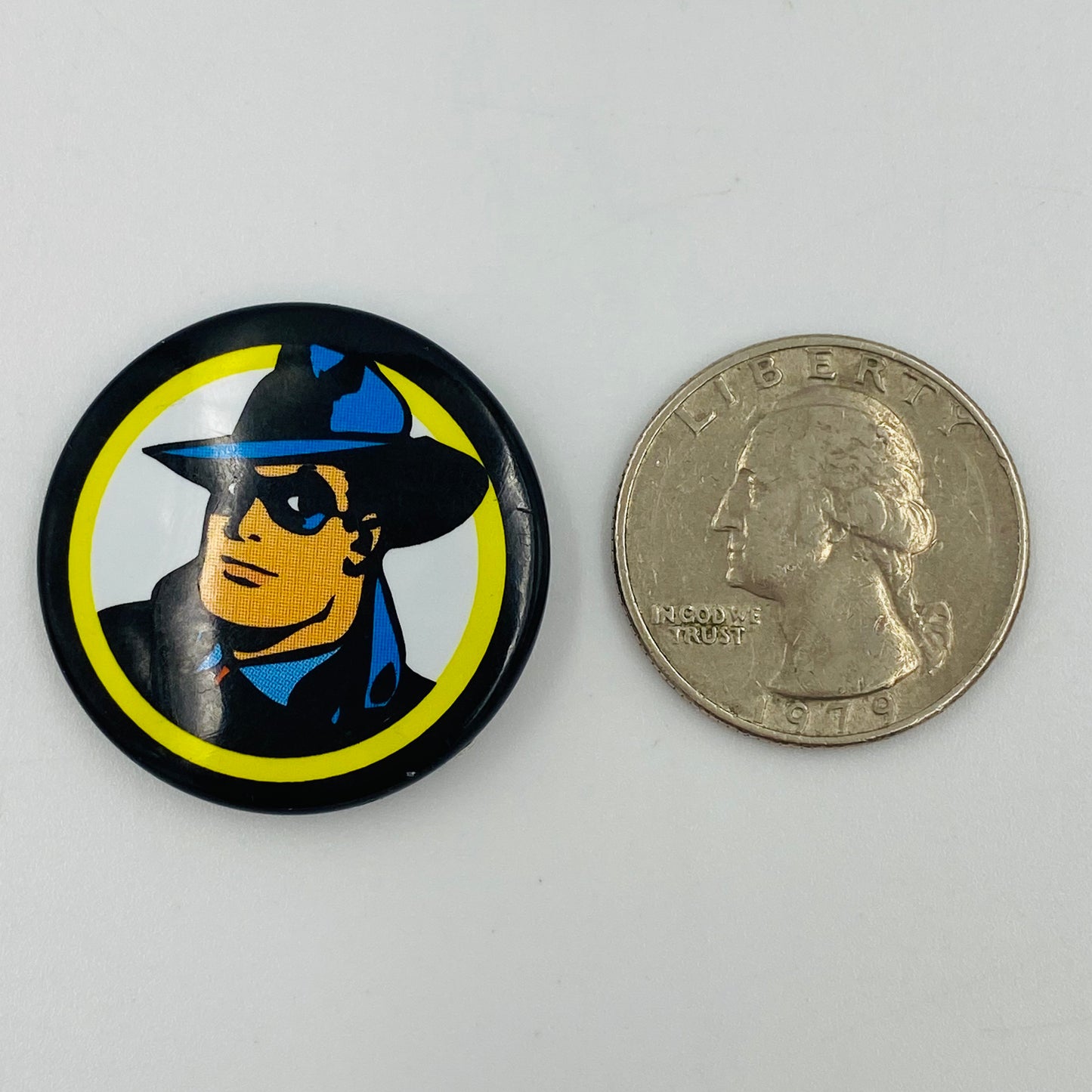 The Spirit pinback button (2000)