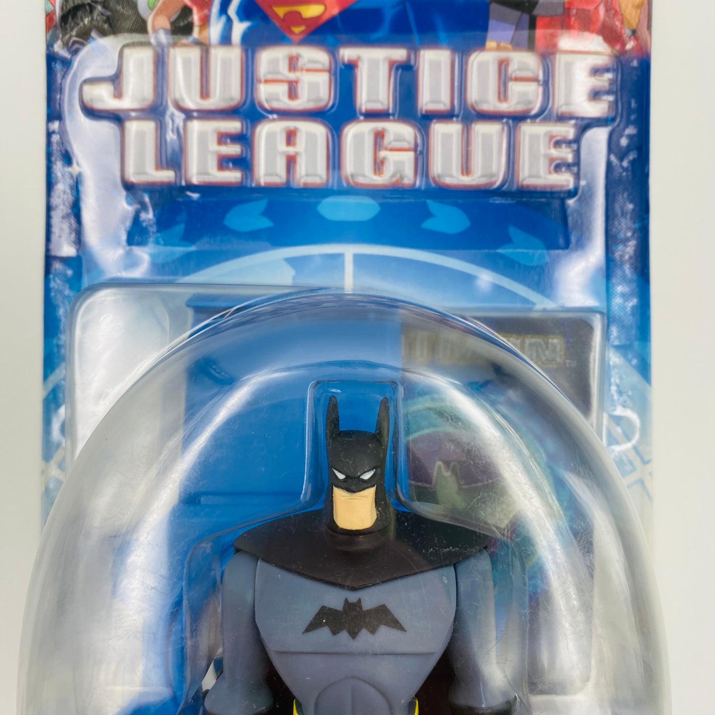 Justice League Batman carded 5" action figure (2002) Mattel