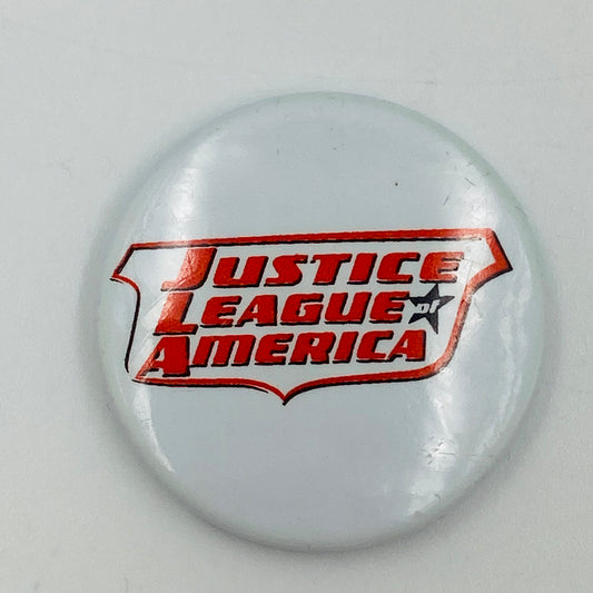 Justice League of America 2006-2011 Comic Logo promo pinback button (2007)