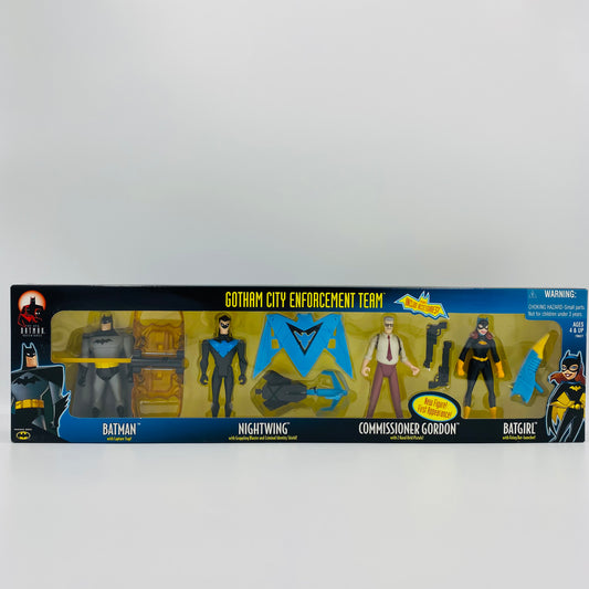 The New Adventures of Batman Gotham City Enforcement Team boxed 5" action figure 4 pack (2000) Hasbro