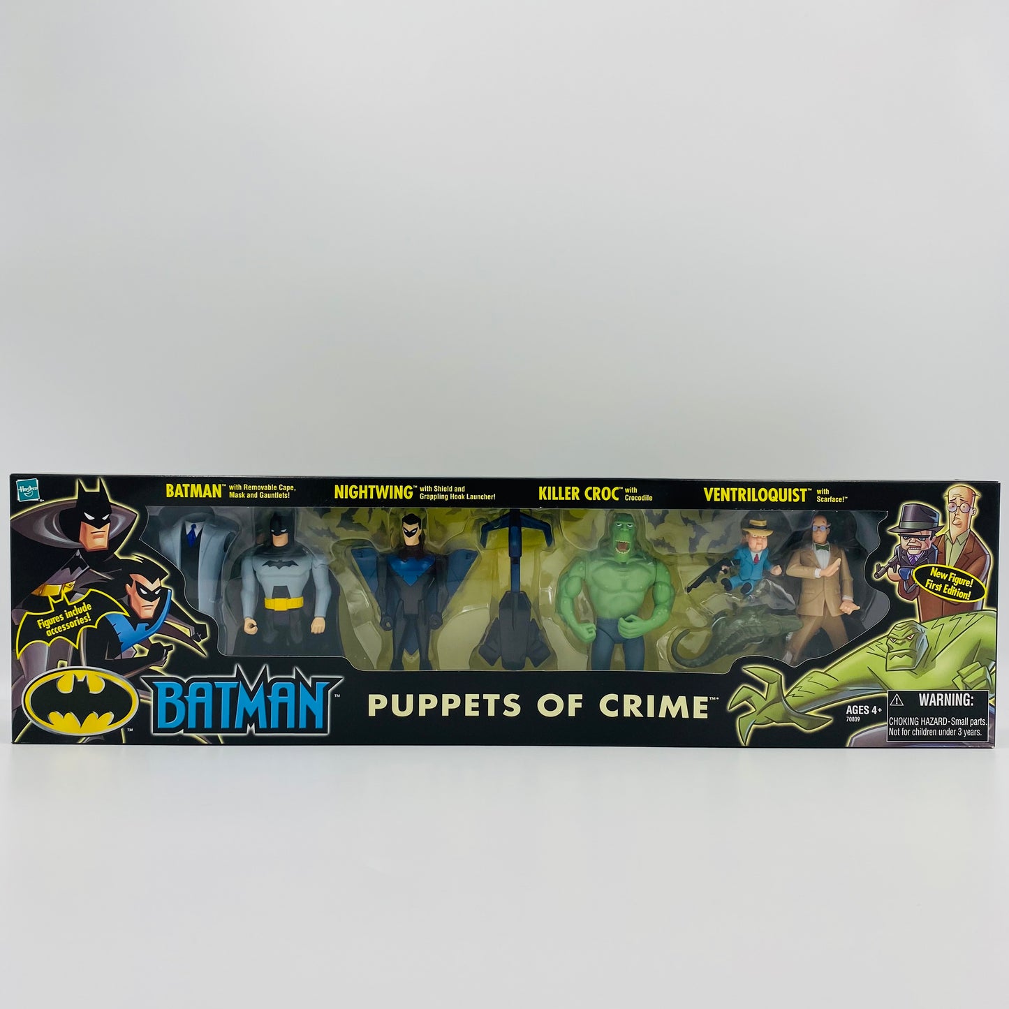 Batman: Puppets of Crime boxed 5" action figure 4 pack (2002) Hasbro