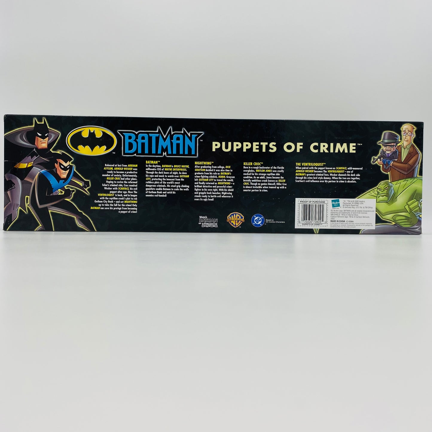 Batman: Puppets of Crime boxed 5" action figure 4 pack (2002) Hasbro