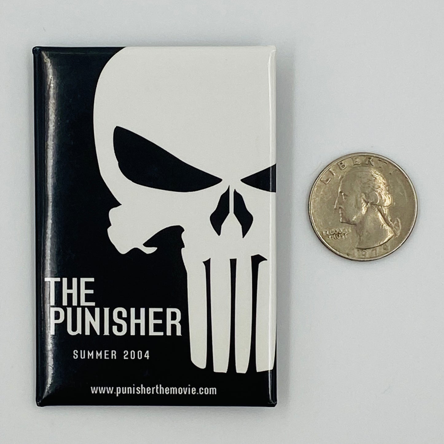 The Punisher movie promo pinback button (2004)