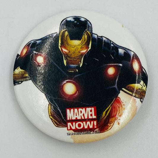 Iron Man Marvel Now! by Joe Quesada promo pinback button (2012)