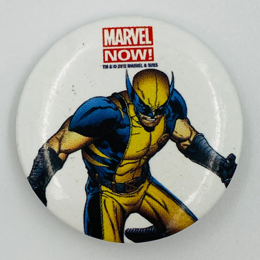 Wolverine Marvel Now! by Joe Quesada promo pinback button (2012)