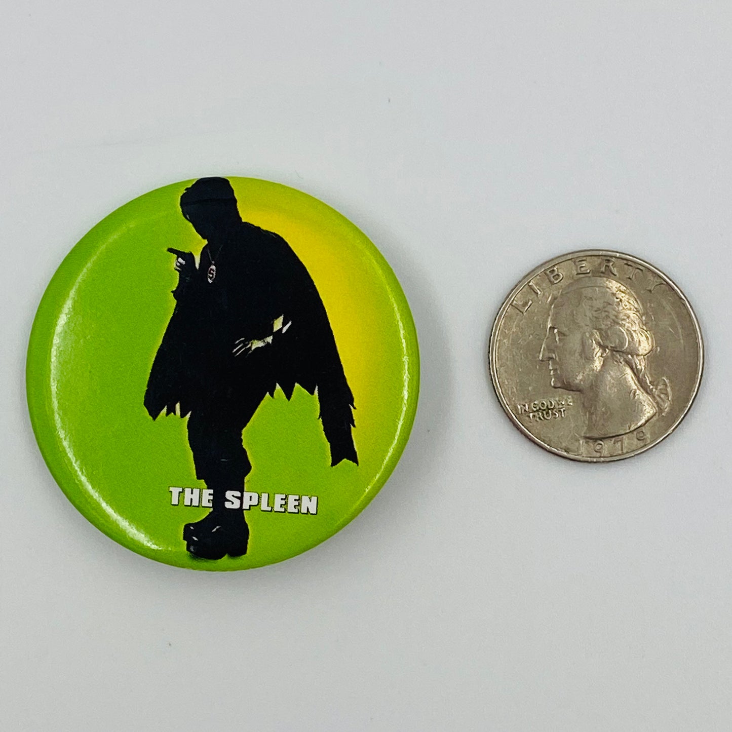 Mystery Men The Spleen pinback button (1999)