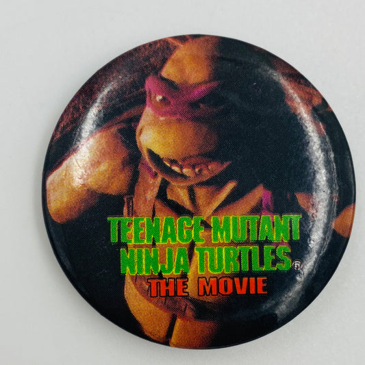 Teenage Mutant Ninja Turtles The Movie Donatello pinback button (1990)