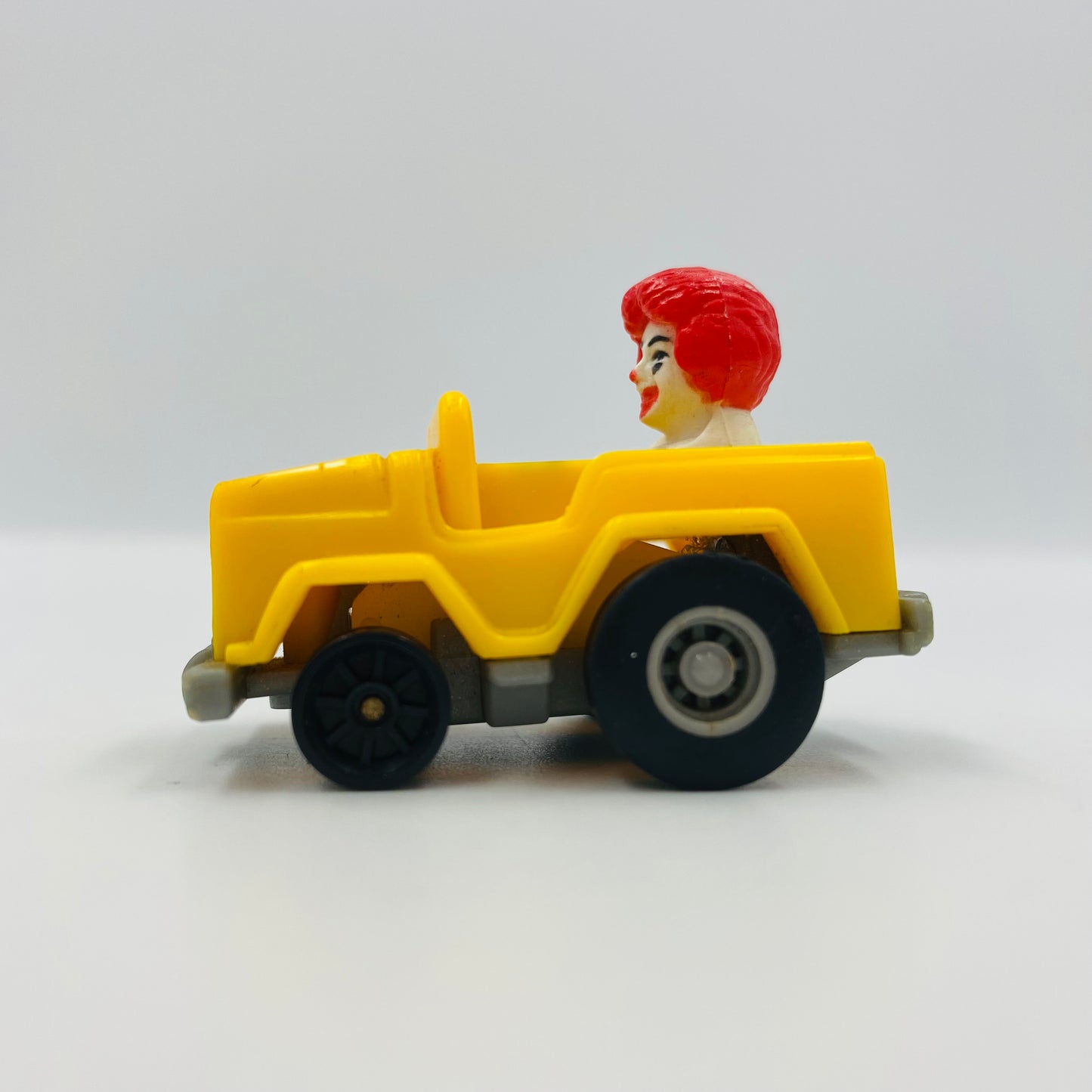 Fast Macs Ronald McDonald Runabout car McDonald's Happy Meal toy (1985) loose