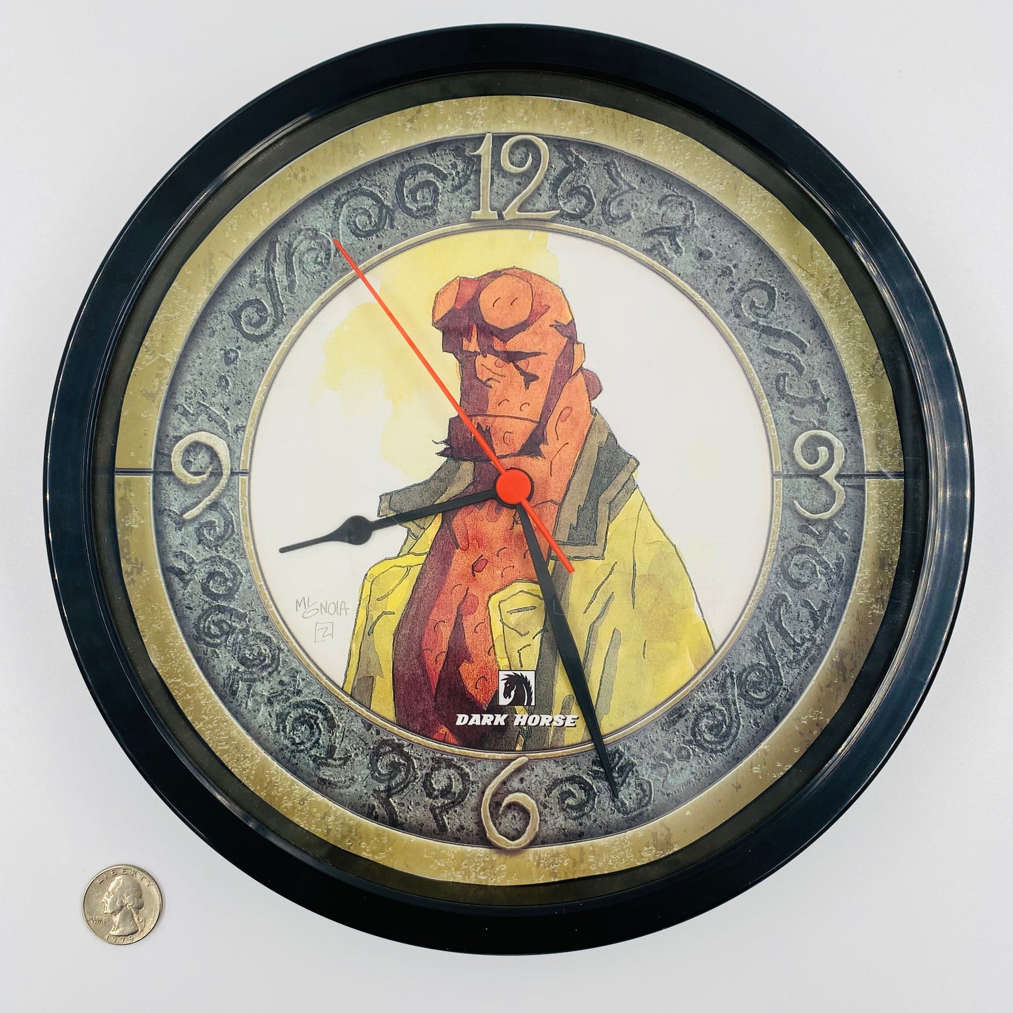 Hellboy clock